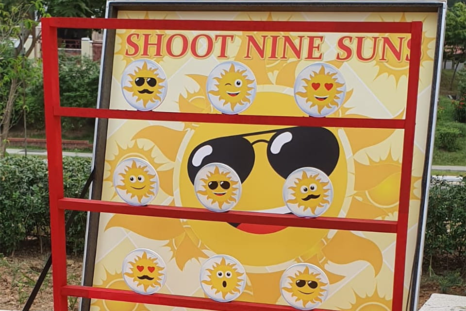 Mid-Autumn Game: <br/>Shoot Nine Suns