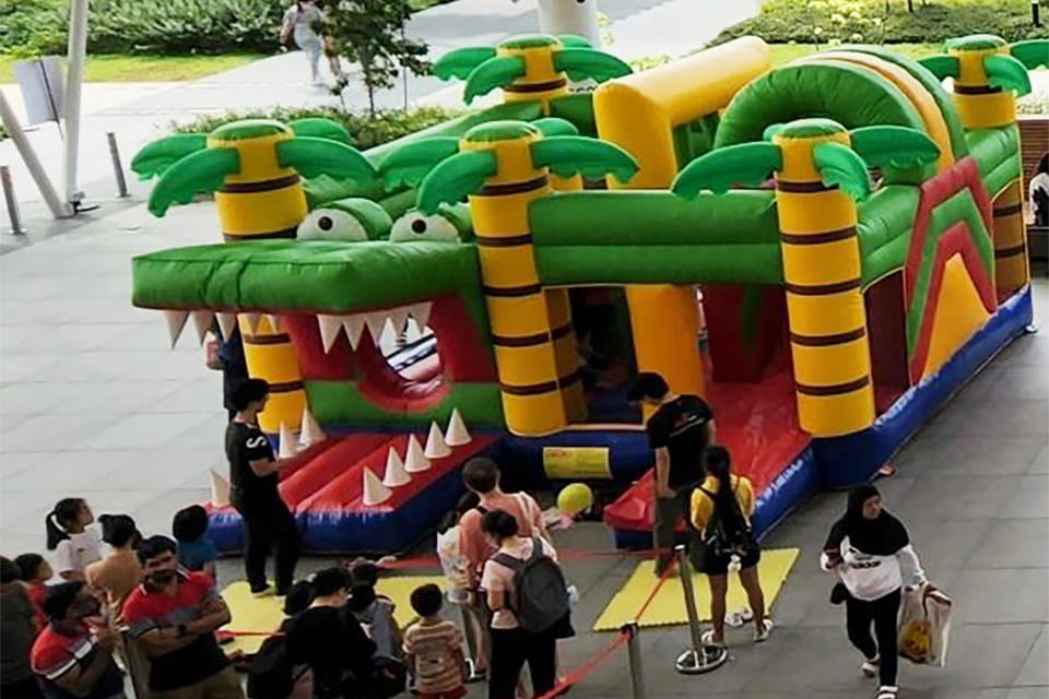 Bouncy Castle (Crocodile)