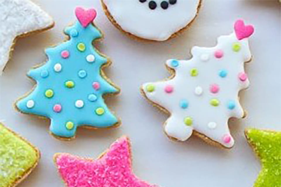Christmas-Themed Cookies Decoration