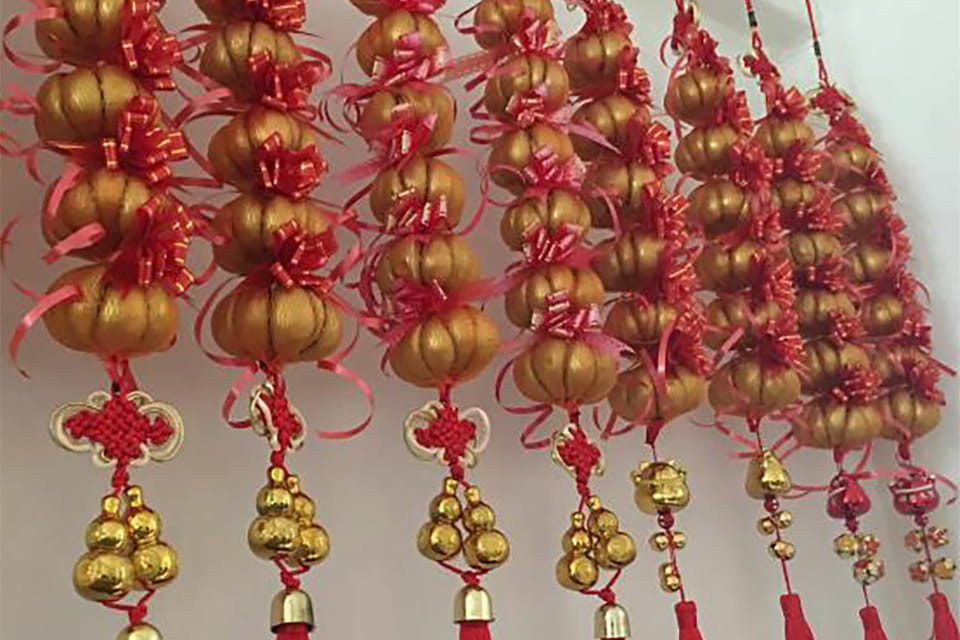 Golden Garlic CNY Deco