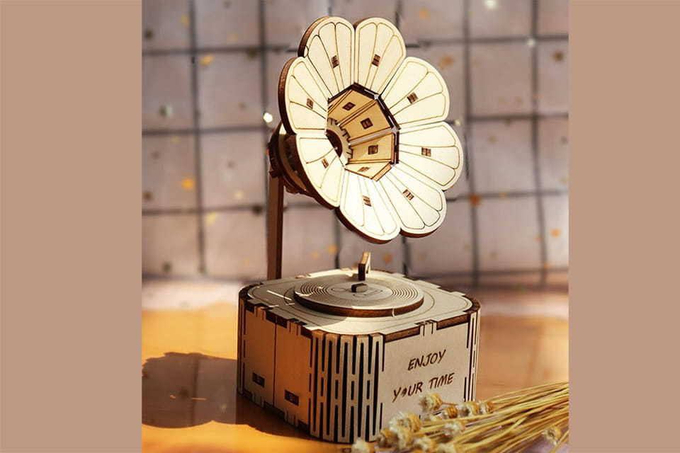 DIY Gramophone Music Box