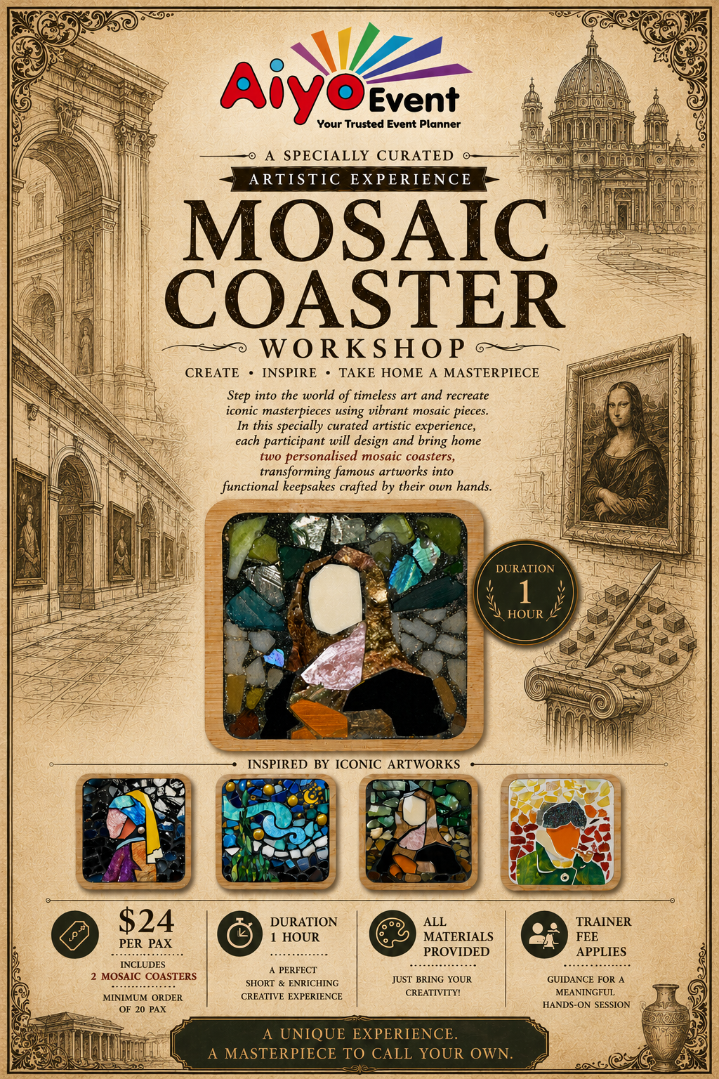 Mosaic Coaster