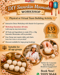 DIY Snowskin Mooncake