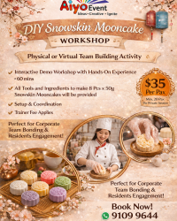 DIY Snowskin Mooncake